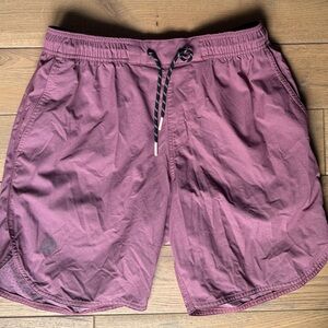 Men's Athletic Shorts in Plum